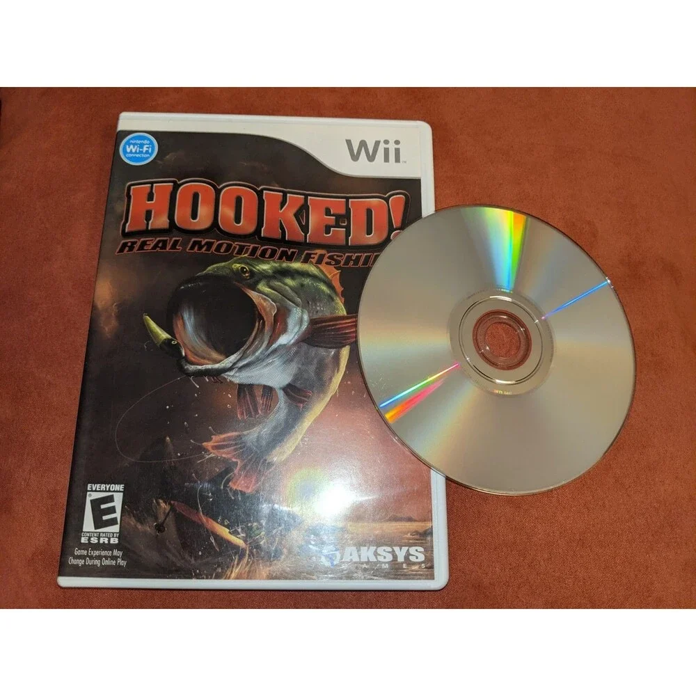 Chicken Blaster, Chicken Shoot & Hooked Real Fishing, Wii Nintendo, 3 PACK!!
